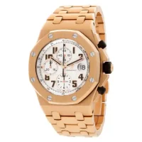 side view of the AP Offshore Rose Gold Replica