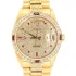 diamond and gem dial of the Rolex Diamond Dial Replica