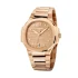 gold case of the Patek Philippe Nautilus Ladies Rose Replica