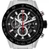 black and stick dial of the TAG Heuer Carrera 01 Steel Black Replica