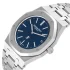 steel bezel of the AP Extra Thin Blue Dial Replica