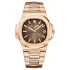 Patek Philippe Nautilus Rose Black Dial Replica