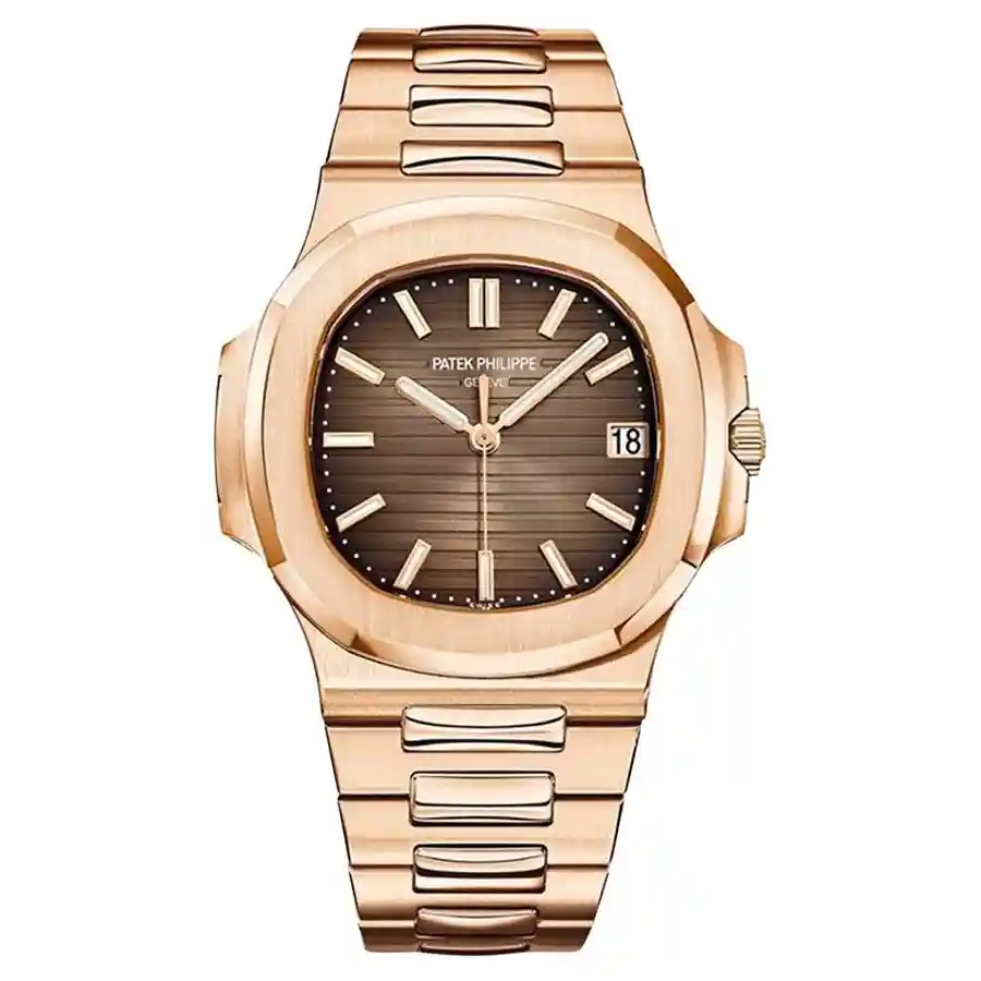 Patek Philippe Nautilus Rose Black Dial Replica Patek Philippe Nautilus Rose Black Dial Replica