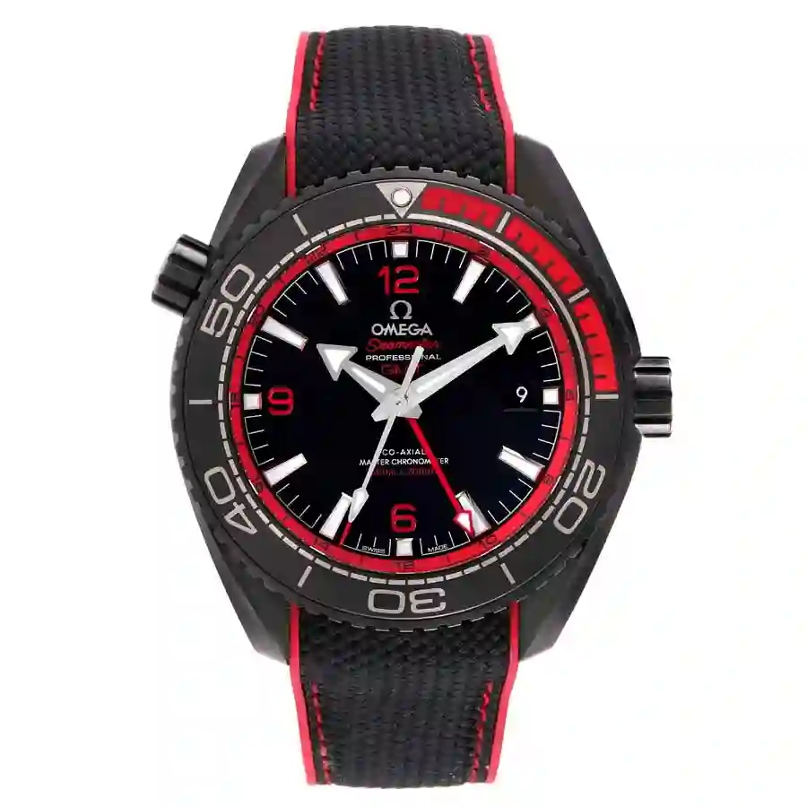 omega-planet-ocean-deep-black-ceramic-gmt-watch-21592462201003-box-card-39481_6371e Omega Seamaster 600m Red Replica