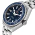 blue bezel of the Omega Seamaster Coaxial Replica