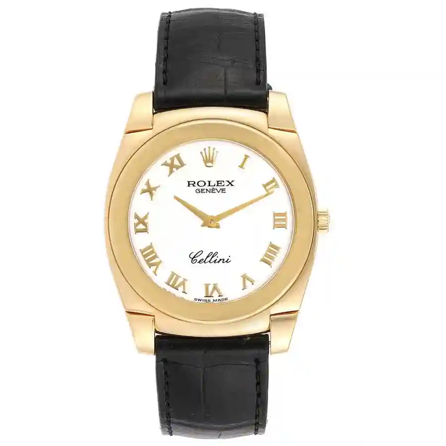 rolex-cellini-cestello-yellow-gold-white-dial-replica-5330 Rolex Geneve Cellini Replica