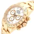 yellow gold bezel of the Rolex Daytona Chronograph Replica