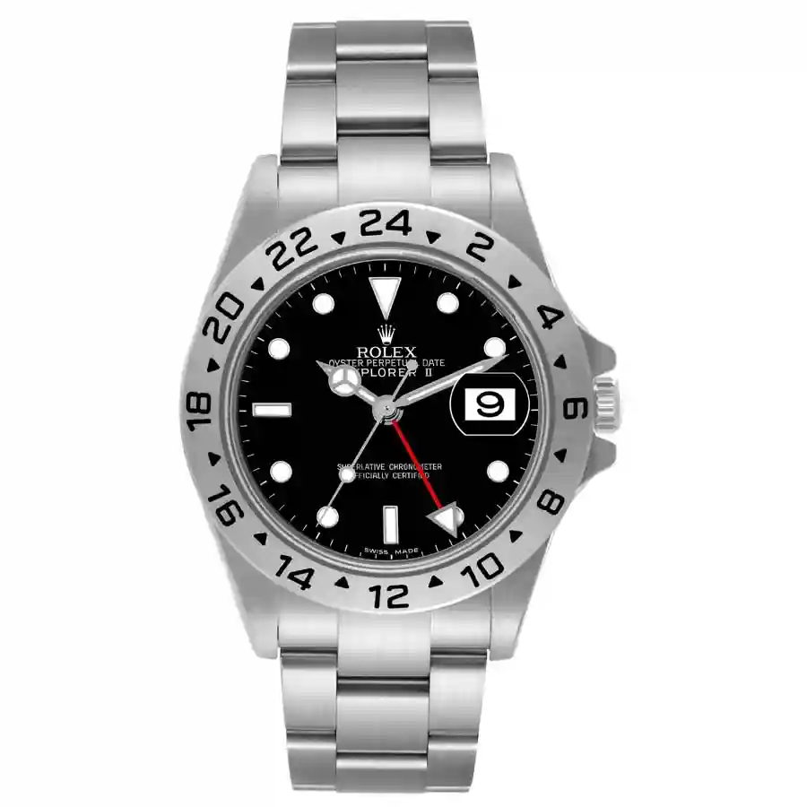rolex-explorer-ii-black-dial-parachrom-hairspring-replica--16570 Vintage Rolex Replica
