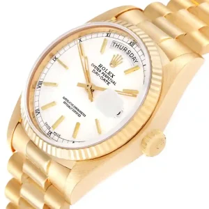 White Dial of the watch