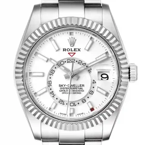 White Dial of the watch