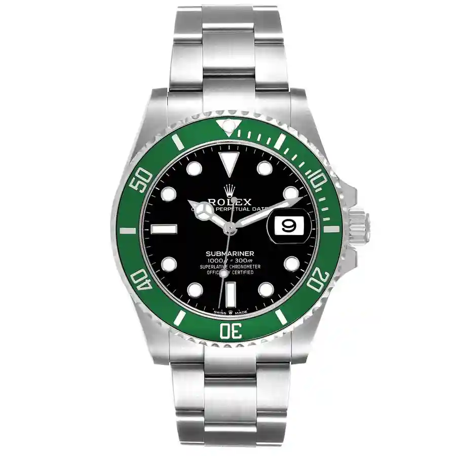 rolex-submariner-kermit-green-ceramic-bezel-replica-126610 Rolex Kermit Replica