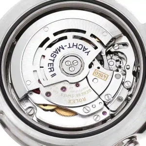 movement and caliber inside the case 