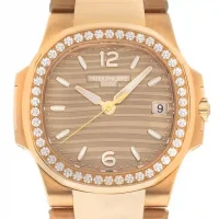 brown and stick dial of the Patek Philippe Nautilus 7010/1R-012 Replica