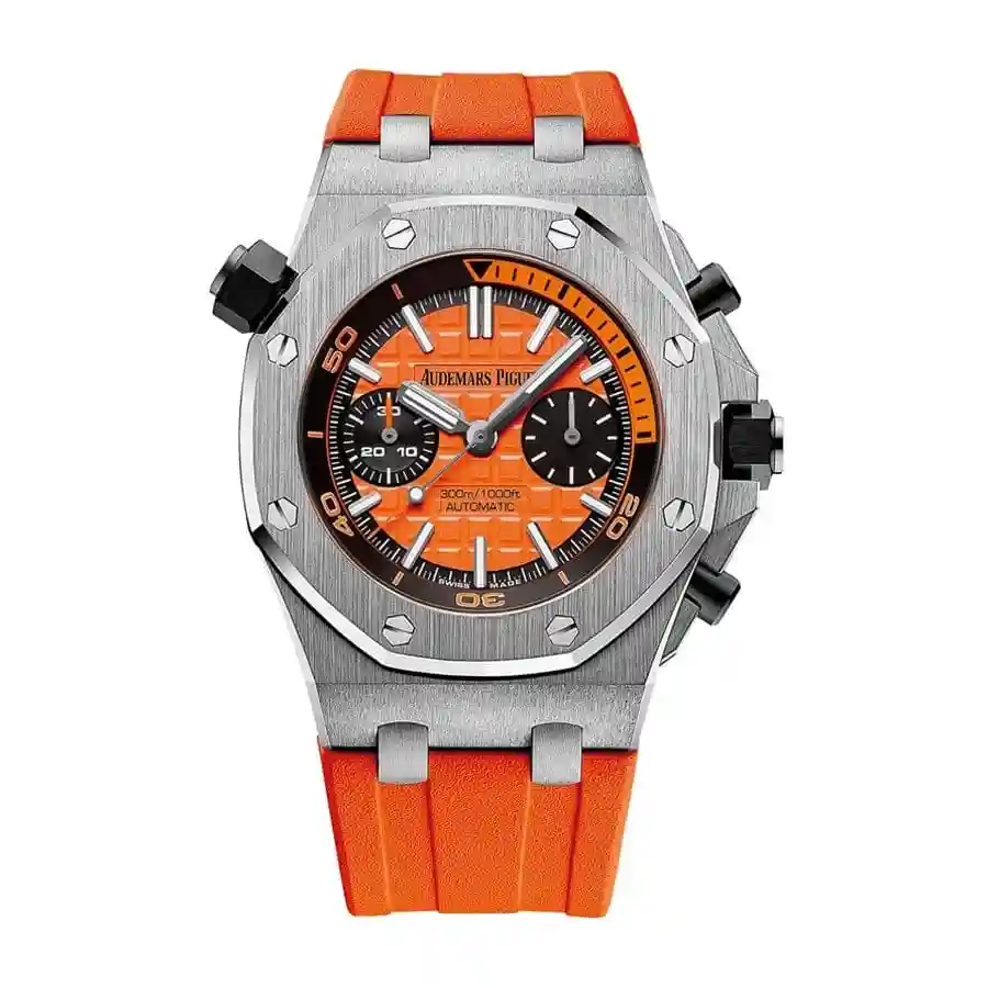 audemars-piguet-royal-oak-offshore-diver-chronograph-1 (1) Orange AP Replica