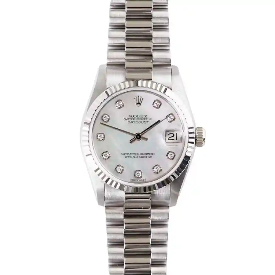 rolex-datejust-31-white-mother-of-pearl-women-s-watch-278274-0005-35 Rolex Datejust Ladies 179179 Replica