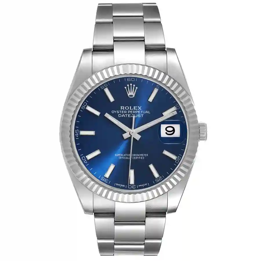 rolex-datejust-ii-41-blue-dial-steel-white-gold-mens-watch-116334-48846_74c7d Rolex Datejust 126334 Replica